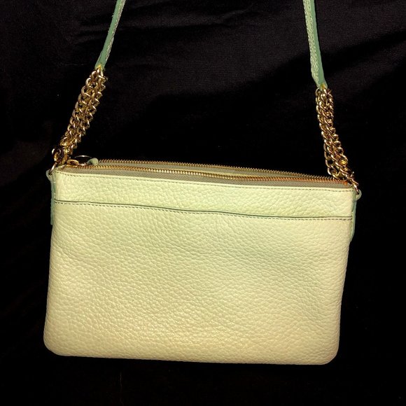 Fossil pastel lime green purse - Picture 1 of 1